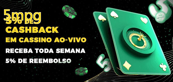 Promoções do cassino ao Vivo 5mpg
